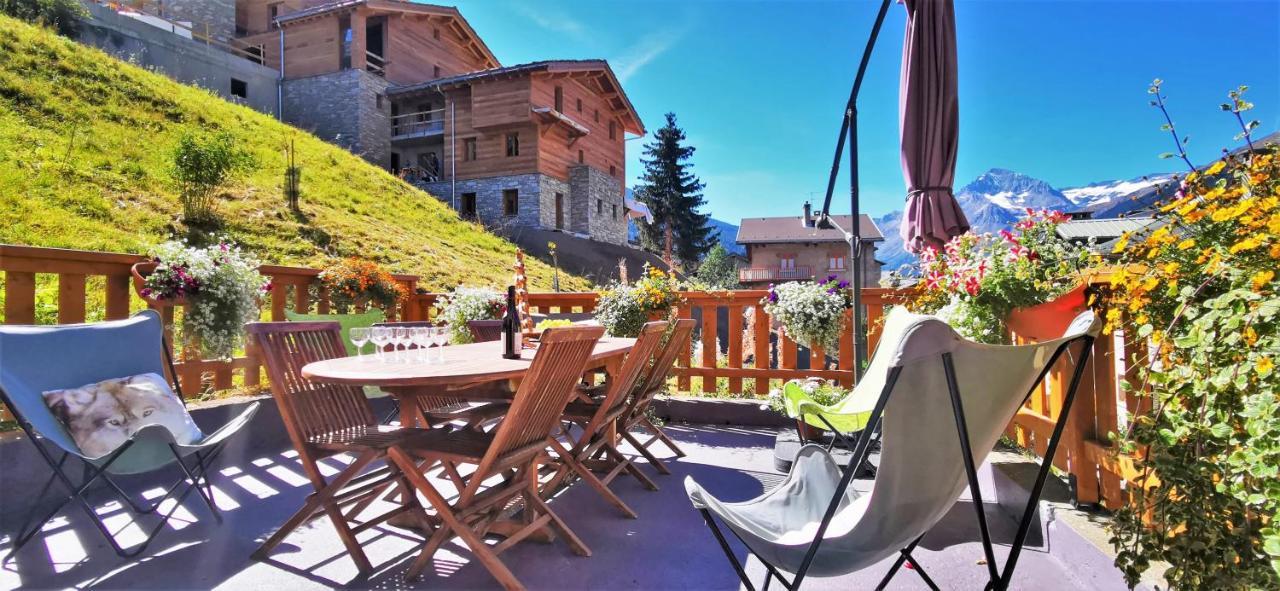 Locations Berne Milesi Apartment ล็องส์เลอวิลลาร์ ภายนอก รูปภาพ